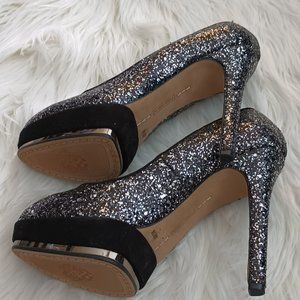 Vince Camuto “Dacoma” Glitter Heels
